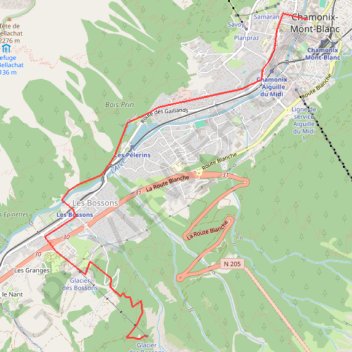 Itinéraire NewTrack, distance, dénivelé, altitude, carte, profil, trace GPS