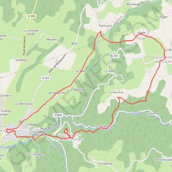 Itinéraire Randonnée du 08/04/2024 à 10:25, distance, dénivelé, altitude, carte, profil, trace GPS
