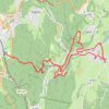 Itinéraire Les Pertes de l'Ain depuis Champagnole, distance, dénivelé, altitude, carte, profil, trace GPS