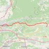 Itinéraire De Puyloubier à Aix en Provence, distance, dénivelé, altitude, carte, profil, trace GPS