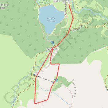 Itinéraire Cascades du vallon d'Ardens, distance, dénivelé, altitude, carte, profil, trace GPS