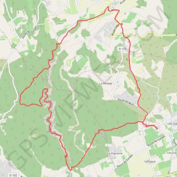 Itinéraire Luberon - Gorges de véroncle, distance, dénivelé, altitude, carte, profil, trace GPS