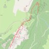 Itinéraire Autour du Pré de la Rousse, sur la frontière Dauphiné-Savoie, distance, dénivelé, altitude, carte, profil, trace GPS