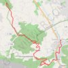 Itinéraire Les grés de Sainte Anne d'évenos, distance, dénivelé, altitude, carte, profil, trace GPS