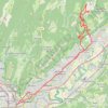 Itinéraire Dent de Crolles par le sentier du facteur, distance, dénivelé, altitude, carte, profil, trace GPS