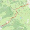 Itinéraire Via Podiensis - Jour 6, distance, dénivelé, altitude, carte, profil, trace GPS