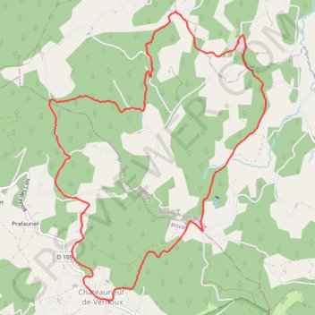 Itinéraire Serre du Turc, distance, dénivelé, altitude, carte, profil, trace GPS