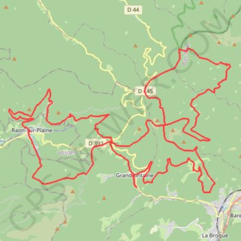 Itinéraire Rando du Donon, distance, dénivelé, altitude, carte, profil, trace GPS