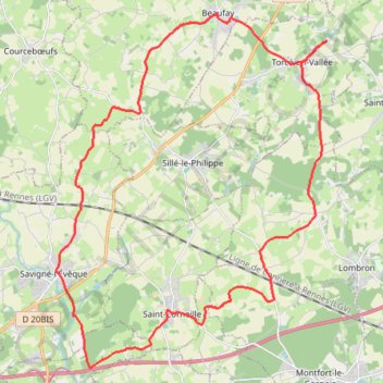 Itinéraire Sortie Route, distance, dénivelé, altitude, carte, profil, trace GPS