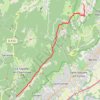 Itinéraire Traversée - Jour 2, distance, dénivelé, altitude, carte, profil, trace GPS