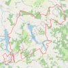 Itinéraire Autour des lacs de Haute-Charente, distance, dénivelé, altitude, carte, profil, trace GPS