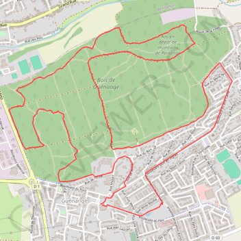 Itinéraire 10KMnew2017, distance, dénivelé, altitude, carte, profil, trace GPS