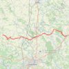 Itinéraire Tour de Charente - Etape 1/5 : Anville - Chasseneuil - 16273 - UtagawaVTT.com, distance, dénivelé, altitude, carte, profil, trace GPS