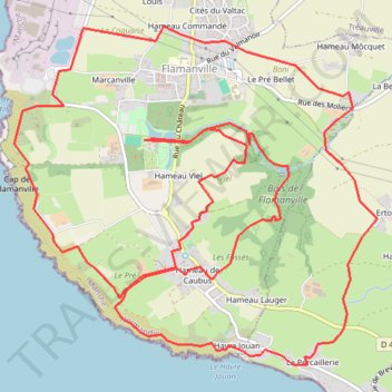 Itinéraire 1 - rdc-2025-pedestre-16-km, distance, dénivelé, altitude, carte, profil, trace GPS