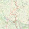 Itinéraire Cires-lès-Mello - Berny-sur-Noye, distance, dénivelé, altitude, carte, profil, trace GPS