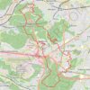 Itinéraire Le sentier des Urbanistes, distance, dénivelé, altitude, carte, profil, trace GPS