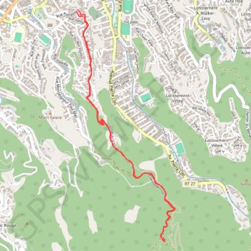 Itinéraire Randonnée au parc biblique, distance, dénivelé, altitude, carte, profil, trace GPS