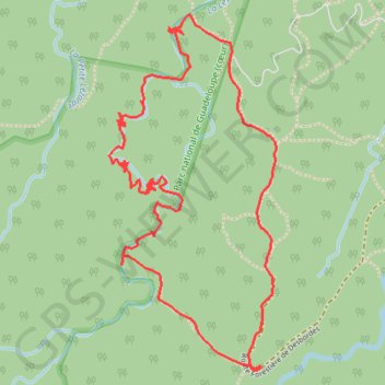 Itinéraire track, distance, dénivelé, altitude, carte, profil, trace GPS