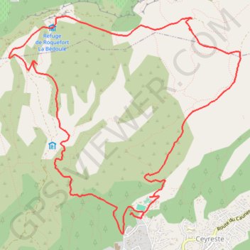 Itinéraire Les Balcons de Ceyreste, distance, dénivelé, altitude, carte, profil, trace GPS