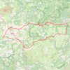 Itinéraire Larzac-Le Caylar-VIssec-Avèze-Alzon - 100 km, distance, dénivelé, altitude, carte, profil, trace GPS