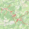 Itinéraire Les Faucons de la Loue à Ornans, distance, dénivelé, altitude, carte, profil, trace GPS