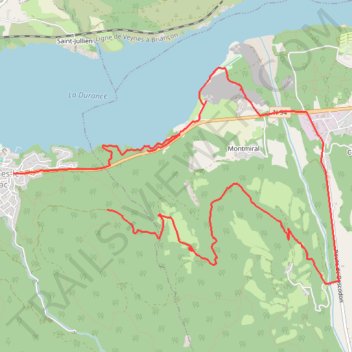 Itinéraire TLSP Savines option-20647621, distance, dénivelé, altitude, carte, profil, trace GPS