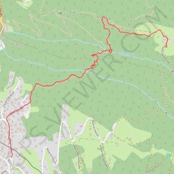 Itinéraire Cheminée des Fées (St. Gervais), distance, dénivelé, altitude, carte, profil, trace GPS