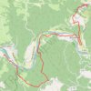 Itinéraire Cabreret - Pasturat - Chemin de Saint-Jacques-de-Compostelle, distance, dénivelé, altitude, carte, profil, trace GPS