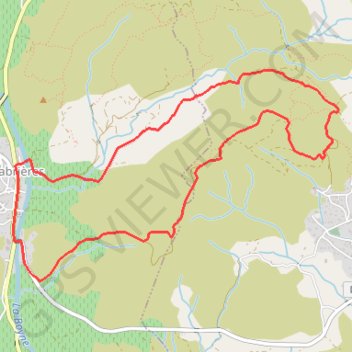 Itinéraire Salagou - Le Gouffre de Péret, distance, dénivelé, altitude, carte, profil, trace GPS
