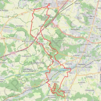 Itinéraire Rocher blanc, distance, dénivelé, altitude, carte, profil, trace GPS