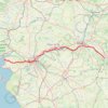 Itinéraire Loir à vélo : Saumur - Saint Brévin, distance, dénivelé, altitude, carte, profil, trace GPS