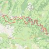 Itinéraire Sortie gravel dans l'après-midi, distance, dénivelé, altitude, carte, profil, trace GPS