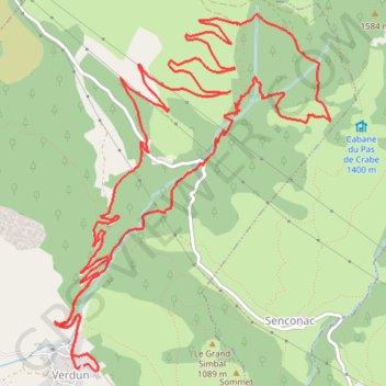 Itinéraire Les épingles du Quiè long, distance, dénivelé, altitude, carte, profil, trace GPS
