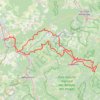 Itinéraire GRPV_ETAPE_1_Epinal_Arpents, distance, dénivelé, altitude, carte, profil, trace GPS