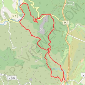 Itinéraire Le Ravin des Arcs, distance, dénivelé, altitude, carte, profil, trace GPS