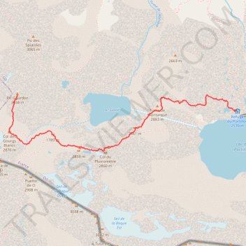 Itinéraire pic_des_spij_oles_par_le_sentier_des_mineurs__vall_e_d_o_, distance, dénivelé, altitude, carte, profil, trace GPS