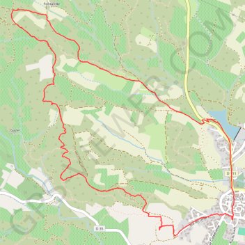 Itinéraire Le sentier des capitelles de Laure-Minervois, distance, dénivelé, altitude, carte, profil, trace GPS