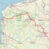 Itinéraire Béthune - Boulogne-sur-Mer, distance, dénivelé, altitude, carte, profil, trace GPS