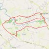 Itinéraire St Laurent Montpinchon, distance, dénivelé, altitude, carte, profil, trace GPS