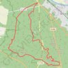 Itinéraire Mares aux Evees Cuvier Chatillon, distance, dénivelé, altitude, carte, profil, trace GPS