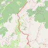 Itinéraire 10ème étape du GR20, distance, dénivelé, altitude, carte, profil, trace GPS