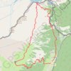 Itinéraire D'émosson à la Loriaz, distance, dénivelé, altitude, carte, profil, trace GPS