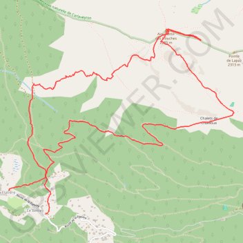 Itinéraire Aiguillette des Houches, distance, dénivelé, altitude, carte, profil, trace GPS
