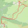 Itinéraire Montious & Sommet du Jambet depuis Cazaux dessus (RKT), distance, dénivelé, altitude, carte, profil, trace GPS