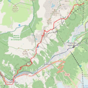 Itinéraire NewTrack, distance, dénivelé, altitude, carte, profil, trace GPS