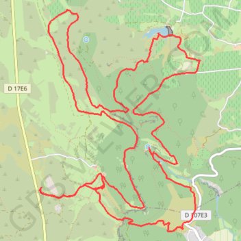 Itinéraire lauret, distance, dénivelé, altitude, carte, profil, trace GPS