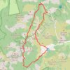 Itinéraire Le Vialais PR 4, distance, dénivelé, altitude, carte, profil, trace GPS