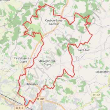 Itinéraire Marmandissimes, distance, dénivelé, altitude, carte, profil, trace GPS