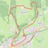 Itinéraire Stavelot, distance, dénivelé, altitude, carte, profil, trace GPS