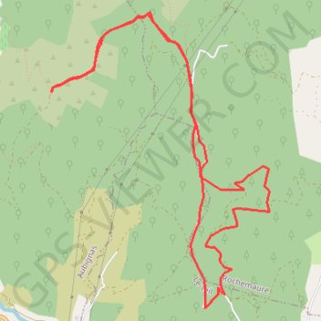 Itinéraire Boucle des Miles à partir de la réserve d'eau, distance, dénivelé, altitude, carte, profil, trace GPS